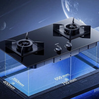 [当日发货]老板 9B0K0 家用钢化玻璃面板 燃气灶 猛火灶5.0kW灶具(天然气)