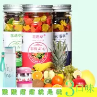 3口味酸酸甜甜花果茶水果茶洛神花组合果粒茶果干粒160g/罐多规格