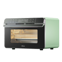 大厨[老板电器]蒸烤箱一体机台式 家用多功能蒸箱 空气炸烤箱 精准控温 网红款 DB600 柠檬青