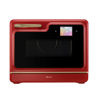 大厨(DACHOO)[老板电器]微波炉烤箱一体机 家用微波炉 蒸箱烤箱空气炸 27L 智能彩屏操控 DB620D 树莓红