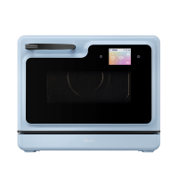 大厨(DACHOO)[老板电器]微波炉烤箱一体机 家用微波炉 蒸箱烤箱空气炸 27L 智能彩屏操控 DB620D蓝黑拼色