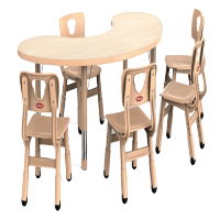 奕乐贝儿童月亮桌YLB-2