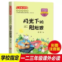 月光下的肚肚狼百年文学梦彩图注音版书小桔灯兔子坡书包里的老师 [月光下的肚肚狼]彩图注音