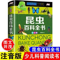 少儿植物百科全书注音版小学生课外阅读书籍6-12岁儿童科普读物书 昆虫百科