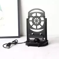 摇步器手机自动计步器静音轴承平安一起来捉妖摇摆器走步刷步神器 摇两个手机轴承加速款[黑色]
