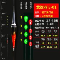咬钩变色夜光漂电子漂日夜两用醒目电子夜光鱼漂重力感应鲫鲤浮漂 不变色(1支)配电池 E07 铅:5.2g(4目珠子加粗尾