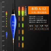 永钓渔具超亮醒目灵敏咬钩变色加粗尾电子漂日夜两用纳米野钓鱼漂 A-12(吃铅3.55)中大型鱼 一只装(不变色配1粒电池