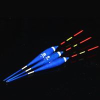 3支8.9起浅水漂纳米鱼漂冬钓冰钓草窝近视漂加粗醒目高灵敏鲫鱼漂 E49蓝色 3支