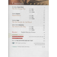 黑猫英语分级读物 中学D级5 经典侦探故事高一年级适用 配套音频 中学生英语学习课外分级阅读书籍 上海外语教育出版社 高