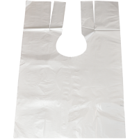 一次性烫染发披肩围布发廊理发专用焗油塑料透明防水加厚免洗围布 60*90单张折叠50只普厚