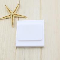 免粘贴开关套防尘罩防水插座保护贴硅胶保护套开关贴墙贴家软装 纯白色单个装