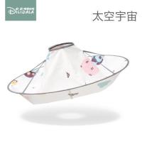 儿童理发围布不沾发家用宝宝剪发围兜剃头专用婴儿剪头发斗篷围裙 太空宇宙