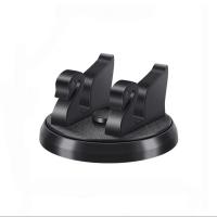 新款鼠标型多功能汽车支架车载手机支架仪表台吸盘式导航支架 天鹅支架-黑色(1个装)