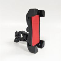 自行车手机架电动车手机支架可旋转一键锁摩托车骑行装备外卖支架 普通款-非一键锁-红色