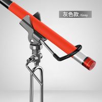 不锈钢台钓支架长竿支架抛竿海竿手杆钓鱼竿支架万向支架垂钓渔具 手竿海竿二用支架(灰色) 其他