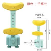 儿童写字矫正器防近视支架坐姿矫正学生纠正写作业姿势视力保护器 清新蓝简易无硅胶夹桌款