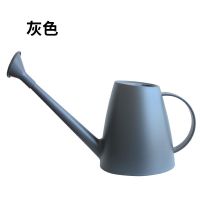 家用浇水壶长嘴洒水壶办公室内绿植盆栽多肉家庭园艺塑料浇花水壶 灰色