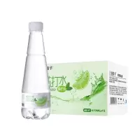 天地精华苏打水加锌青柠西柚味410ml*15瓶整箱无糖无汽碱性 青柠味410ml*15瓶