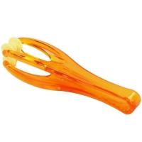 手指按摩器手部关节按摩瘦手指穴位滚轮多功能按摩棒缓解鼠标手酸 普通材质桔色