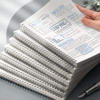 线圈本笔记本子方格网格a4b5a5简约高中大学生课堂笔记本子考研用 A5[横线内页]-80张 1本装