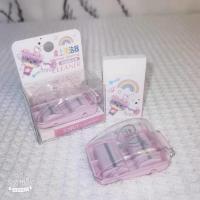 橡皮擦吸尘器除屑迷你手动小学生便携文具吸橡皮屑桌面清理清洁器 独立包裝加橡皮/夢幻粉