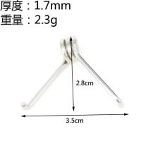 [买1送5]新款山楂去核器冰糖葫芦制作工具山楂去核钳子取心神器 [弹簧30颗]通用版