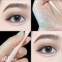 JILL LEEN眼线液笔胶笔极细防水持久不晕染速干棕色初学者卧蚕女 jill 卧蚕笔 02#肤色