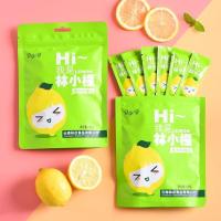 果肉柠檬冻桑葚冻水果果冻优选上乘柠檬桑葚林小檬果冻 果肉柠檬冻128克/袋 一袋试吃装