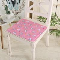 依依夏季冰垫冰凉坐垫办公学生水床垫冰枕椅垫清凉坐垫冰袋免注水 粉色兔子 30x40冰垫