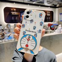 叮当猫苹果12/12PRO卡通苹果11/11PROMAX滴胶点钻XSMAX镜头全包7P 呆萌叮当猫 苹果7/8-4.7