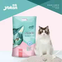 Yoken怡亲猫砂膨润土猫砂10kg猫砂除臭低尘吸水猫沙大袋20斤