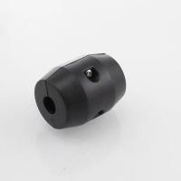 厨房龙头配件 抽拉式面盆水龙头铅球重力球 伸缩黑色牵引球坠锤 螺丝款