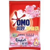 奥妙全自动含金纺洗衣粉馨香精华怡神薰衣草持久留香家庭装 [淡雅樱花]1.1千克*1袋