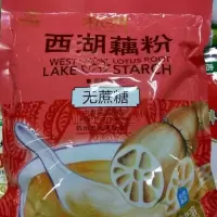 西湖藕粉荣荣世家正宗杭州特产藕粉570g独立19小包装杂粮冲饮品 无蔗糖味 1袋