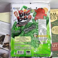 泰国代购新款泰文版Taokaenoi小老板海苔bigbag老板仔烤超大片60g 原味(10片装)泰国曼谷