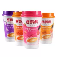 香飘飘椰果奶茶80g*3杯装经典组合奶茶原味麦香草莓香芋 3杯 [口味随机发] 3月新货