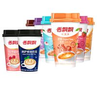 香飘飘奶茶80g/杯香芋原味咖啡麦香杯装经典奶茶下午茶代餐冲饮品 原味1香芋1草莓1红枣1白桃1咖啡1