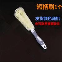 水壶刷暖瓶清洁刷水杯刷洗杯刷瓶刷加长长柄清洁刷子茶杯刷奶瓶刷 一个短柄刷