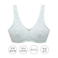 少女内衣初中生高中女学生12-16岁13发育期小背心中大童女童文胸 浅绿色 70B (建议体重60-75斤)