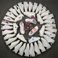 小白鞋2021新款女鞋百搭平底鞋子贝壳头软底白鞋ins潮鞋板鞋 35码随机款 35 标准码