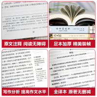 [八年级下册必读名著]全套4册无删减 苏菲的世界 名人传 给青年的十二封信 平凡的世界路遥正版原著完整版初中生课外阅读书