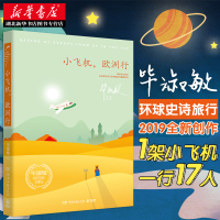 正版 小飞机欧洲行 毕淑敏环球史诗旅行2019全新创作 愿你在苍茫的岁月里坚韧而有趣地活着 现当代文学旅行散文游记书籍