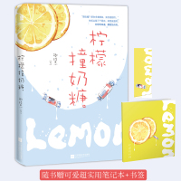 柠檬撞奶糖 卿玖思著+番外+笔记本书签WE-38.8正版Z2现代爱情都市言情小说魅丽文化青春校园文学 网恋奔现追夫火葬