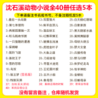 [任选5本]沈石溪动物小说全集 全套40册狼王梦斑羚飞渡经典三四五六年级小学生课外阅读书籍老师推荐必读经典书目正版