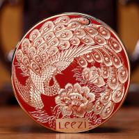 孔雀盒超薄气垫BB霜粉底液CC霜棒保湿遮瑕不卡粉学生提亮控油 01#象牙白