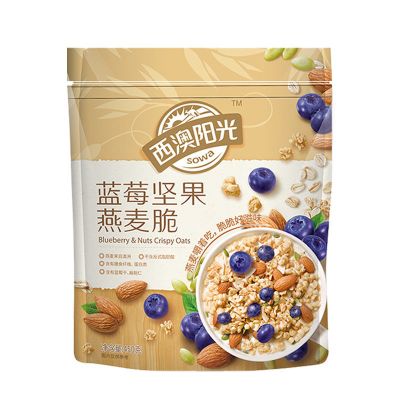 西麦西澳阳光莓果多多燕麦脆/多种水果/蓝莓坚果450g/350g多规格 西澳蓝莓坚果450g 1袋装原价