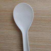 加大号胶饭勺不粘米饭餐馆饭店打饭铲盛饭勺子塑料加厚商用松饭叉 家用饭勺