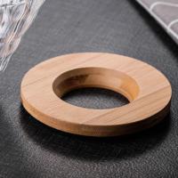 手冲咖啡云朵壶套装木托滤杯家用分享壶滴漏式意式耐热过滤器具 木托不含过滤器