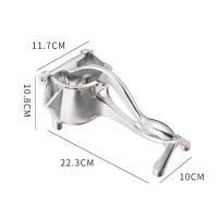 德国手动榨汁机挤压器多功能家用铝合金压汁器榨柠檬汁橙汁机神器 第五代手动榨汁器