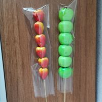 老北京冰糖葫芦袋子包装膜棉花糖袋子糖葫芦塑料透明包装袋 无字8*27.5*320个送扎丝 一包320个袋子送扎丝